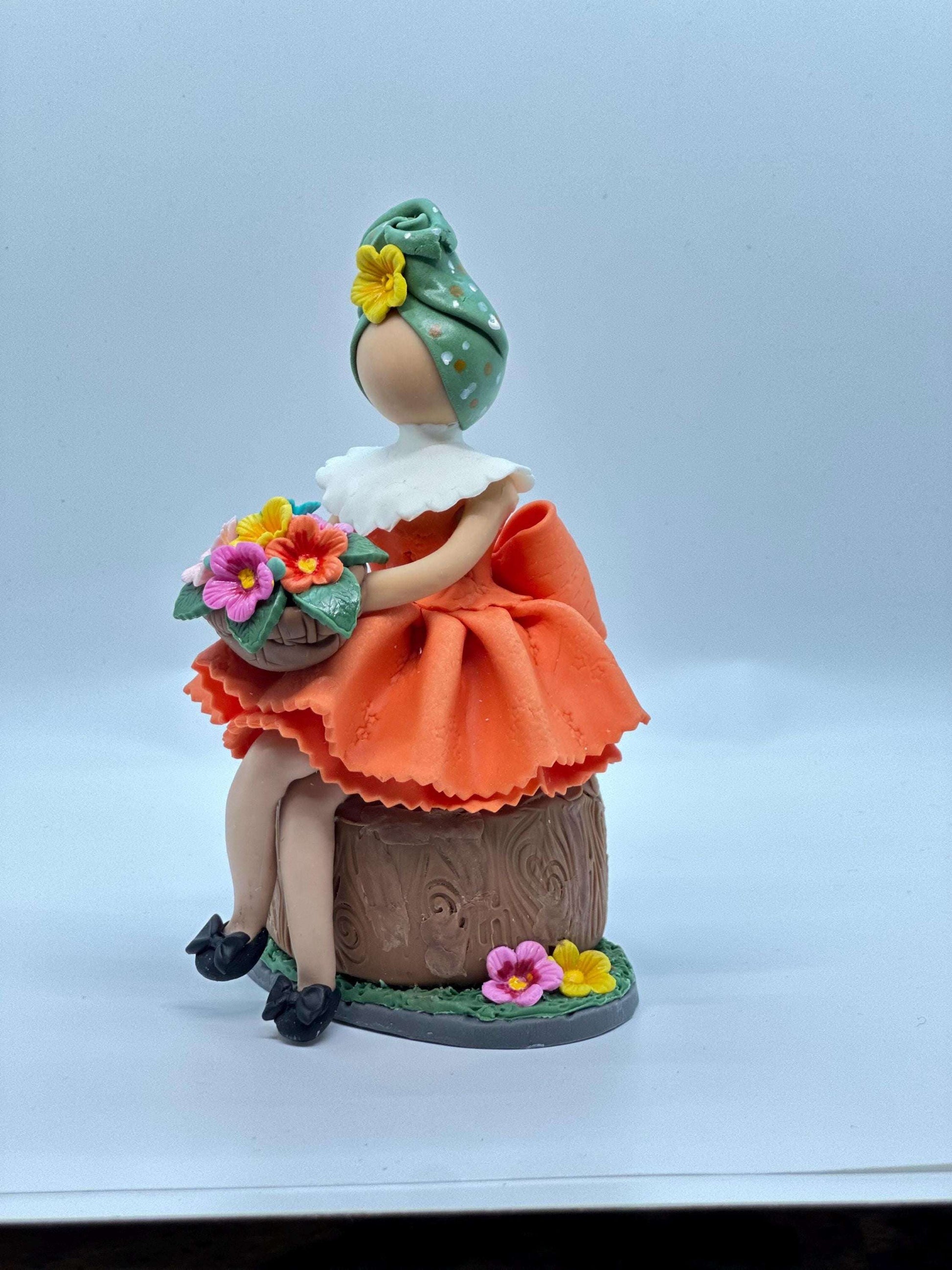 Dominican Souvenir Faceless Doll - Muñeca sin rostro Dominicana