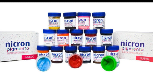 The price is for each color - PIGMENTOS NICRON - Pigments Nicron for cold porcelain-El precio es por cada color