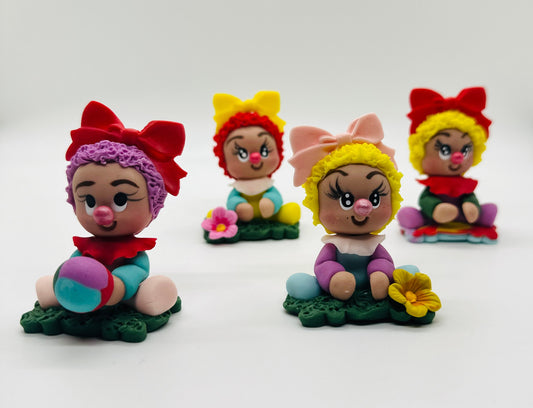 Cold porcelain Doll Artisan Toy Nursery Decor  5 Vintage Style   Handmade Rag Retro  Classic  Personalized porcelain Doll Collector Piece