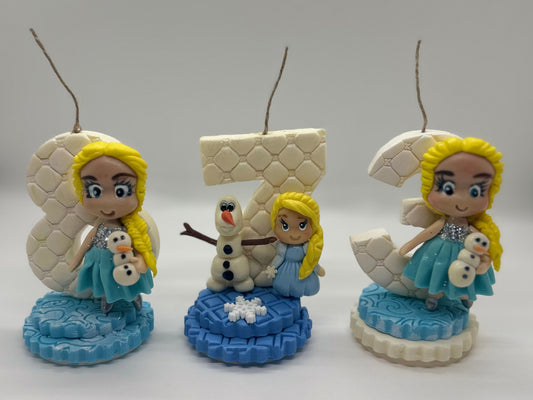 Personalized themed candles - Velas tematicas personalizadas