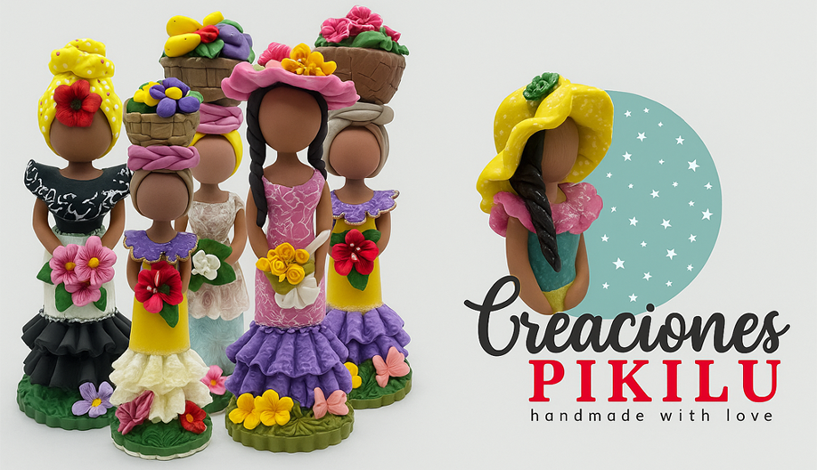 Muñecas Sin Rostro y Artesanía Dominicana | Creaciones Pikilu